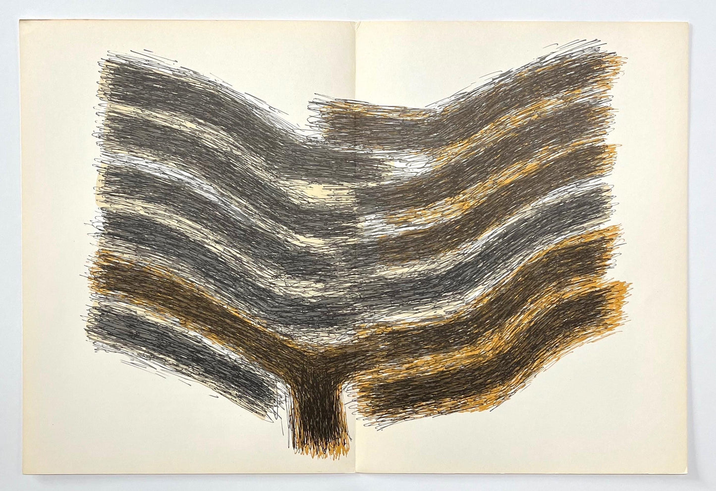 Raoul Ubac, Composition, Derrire Le Miroir, Lithograph