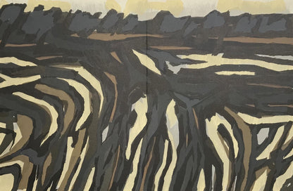 Raoul Ubac, Composition, Derrire Le Miroir, Lithograph