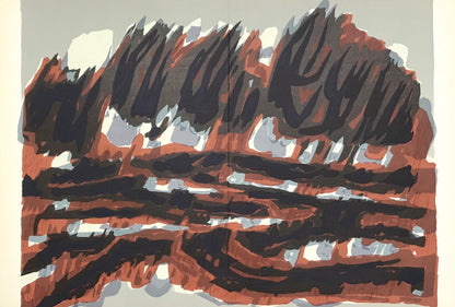 Raoul Ubac, Composition, Derrire Le Miroir, Lithograph