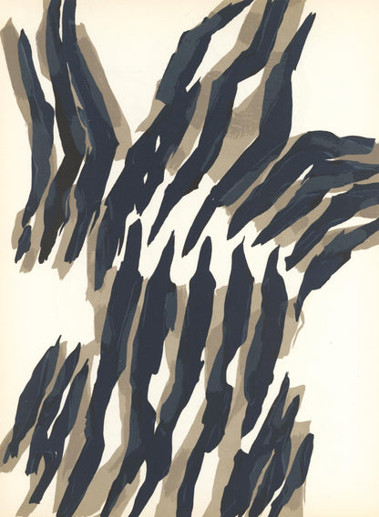 Raoul Ubac, Composition, Derrire Le Miroir, Lithograph