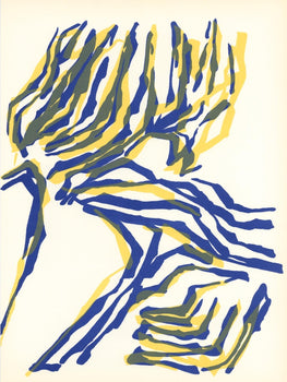 Raoul Ubac, Composition, Derrire Le Miroir, Lithograph