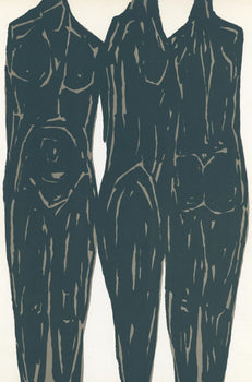 Raoul Ubac, Composition, Derrire Le Miroir, Lithograph