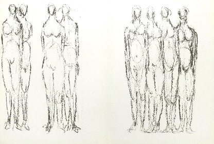 Raoul Ubac, Composition, Derrire Le Miroir, Lithograph