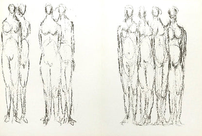 Raoul Ubac, Composition, Derrire Le Miroir, Lithograph