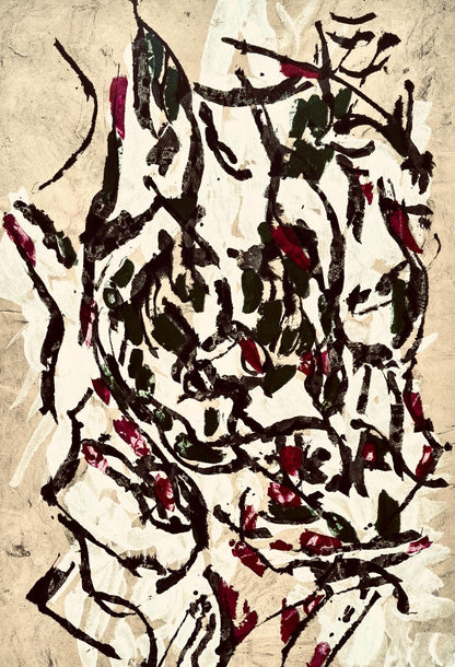 Jean-Paul Riopelle, Composition, Derrire Le Miroir, Lithograph