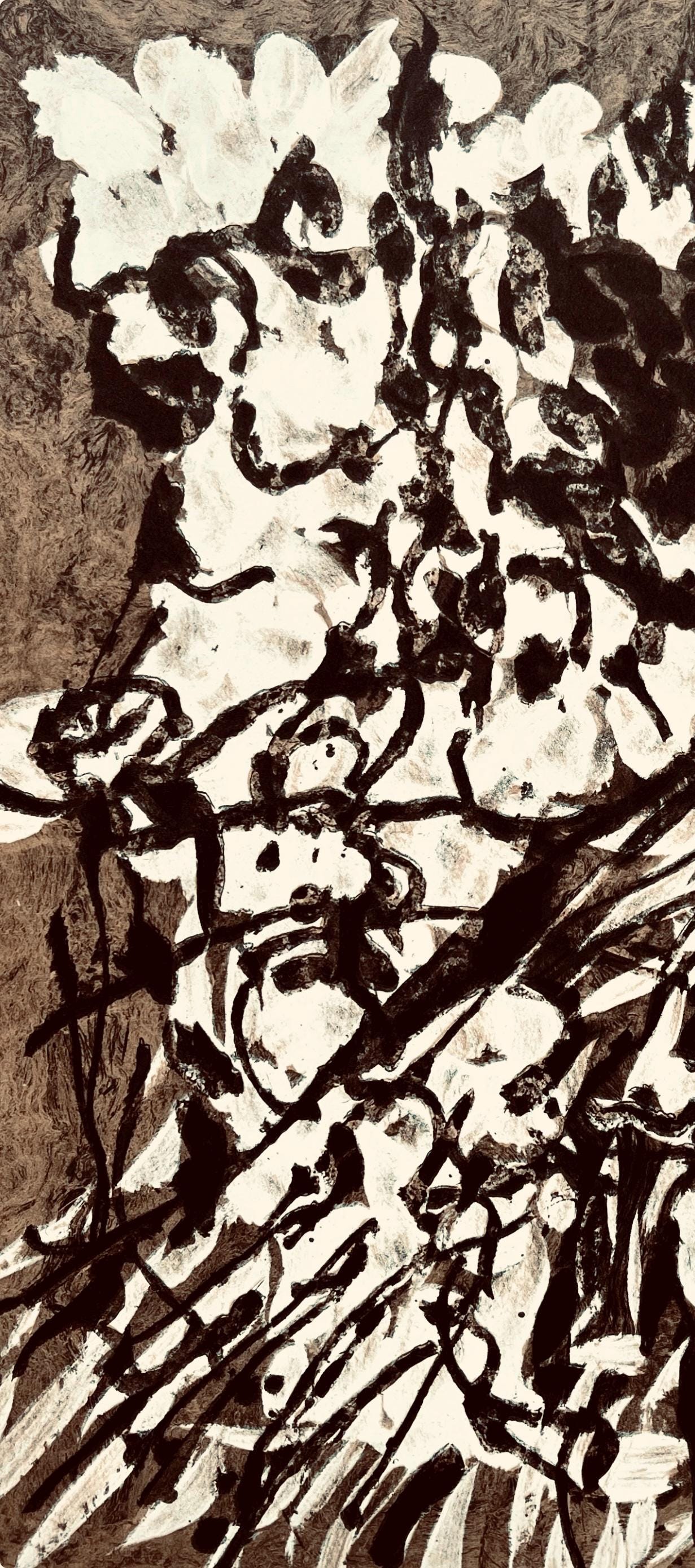 Jean-Paul Riopelle, Composition, Derrire Le Miroir, Lithograph