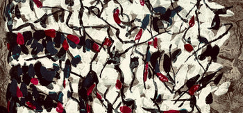 Jean-Paul Riopelle, Composition, Derrire Le Miroir, Lithograph