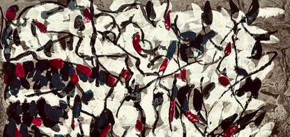 Jean-Paul Riopelle, Composition, Derrire Le Miroir, Lithograph