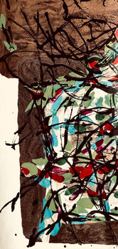 Jean-Paul Riopelle, Composition, Derrire Le Miroir, Lithograph