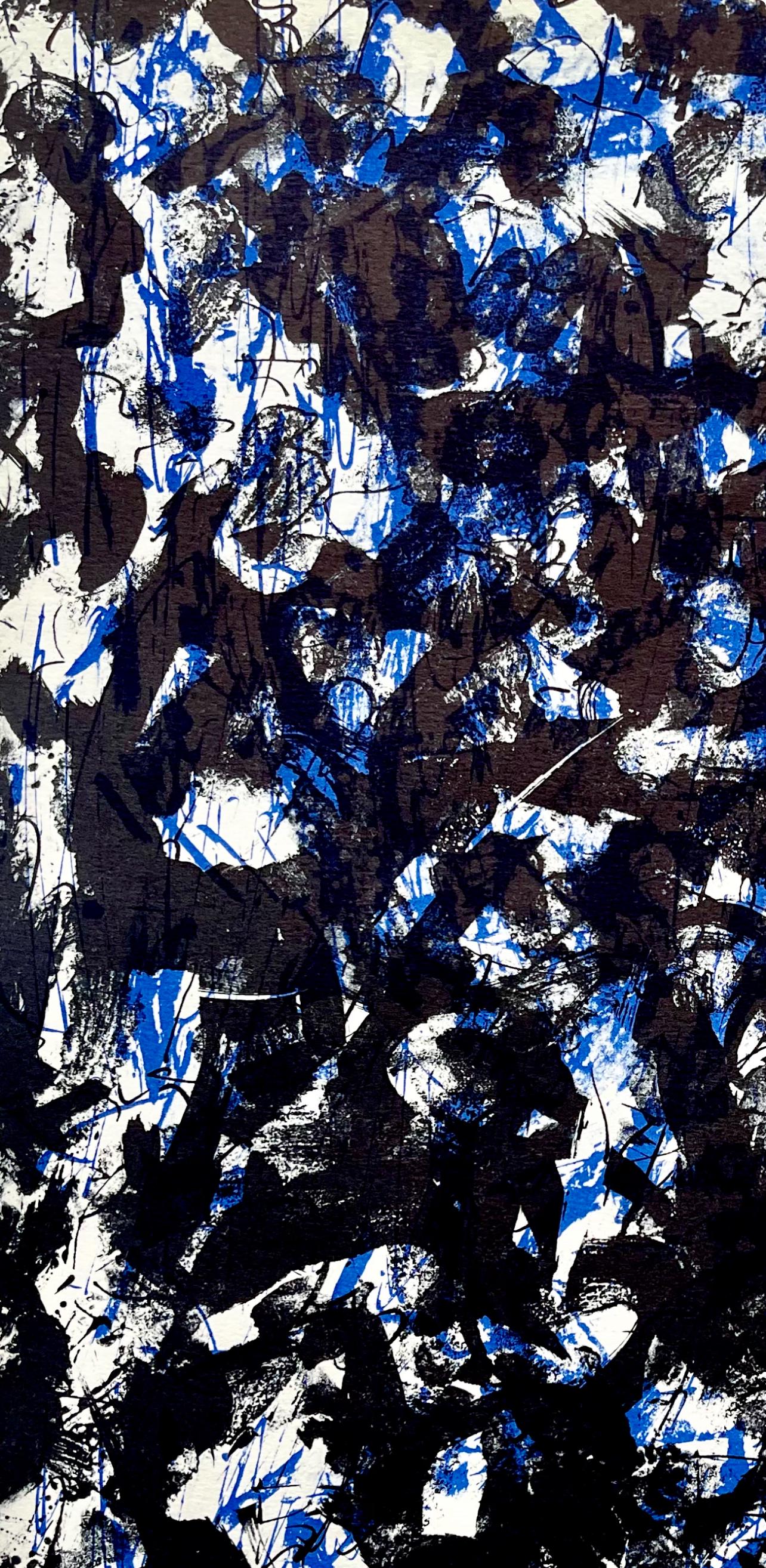 Franois Fiedler, Composition, Derrire Le Miroir, Lithograph