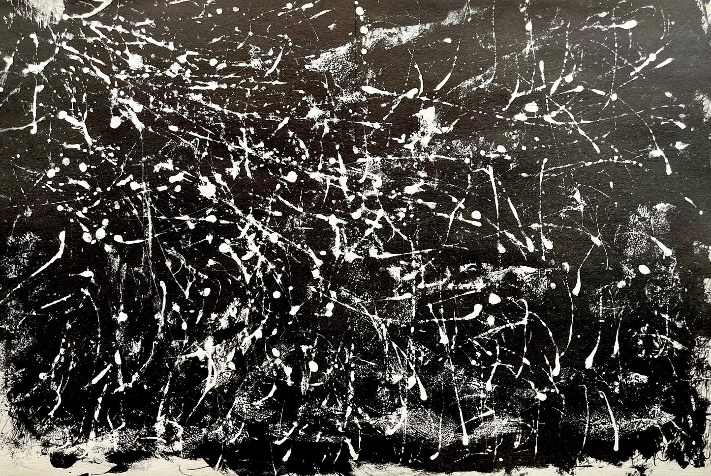 Franois Fiedler, Composition, Derrire Le Miroir, Lithograph