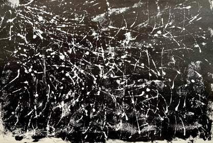 Franois Fiedler, Composition, Derrire Le Miroir, Lithograph