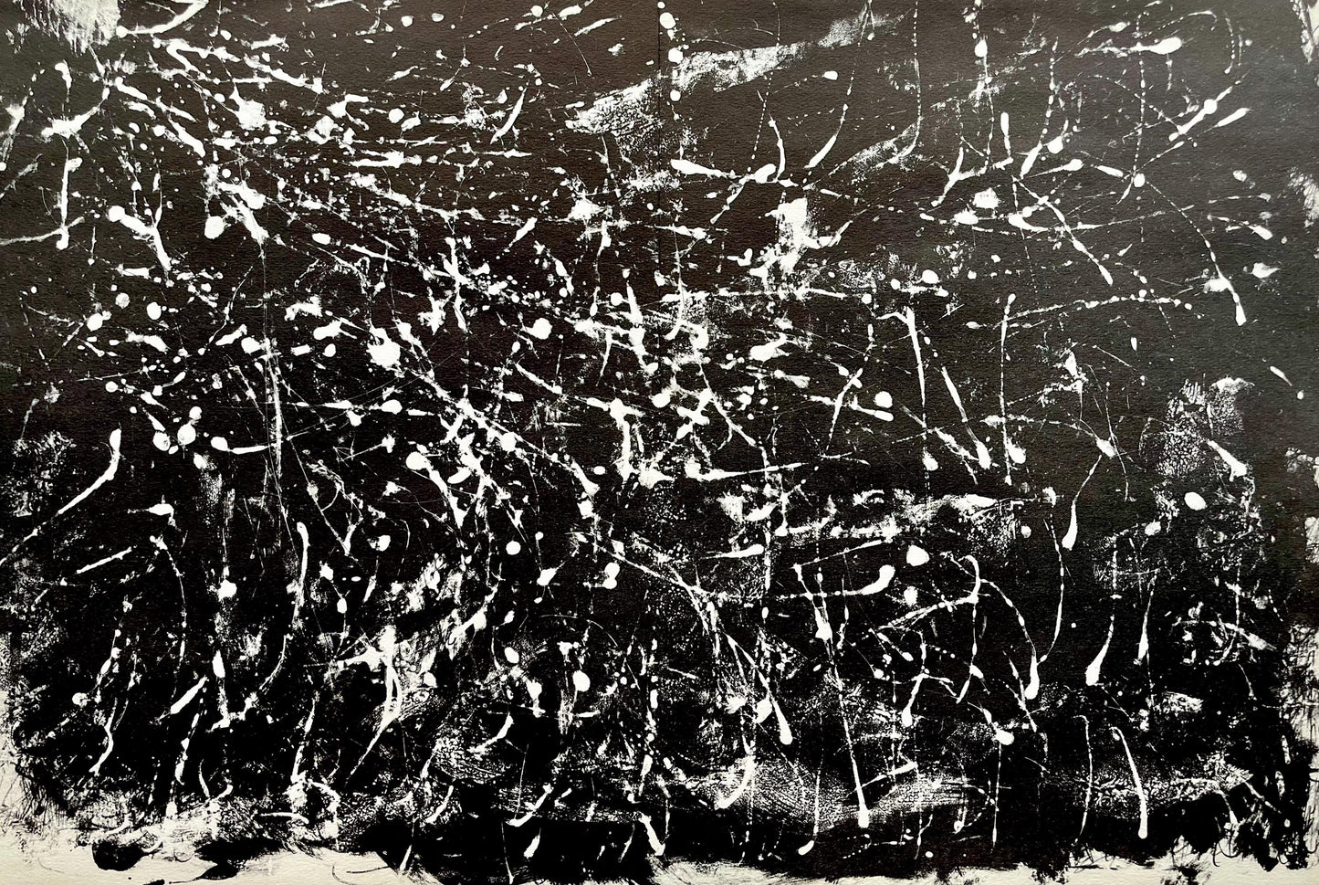 Franois Fiedler, Composition, Derrire Le Miroir, Lithograph