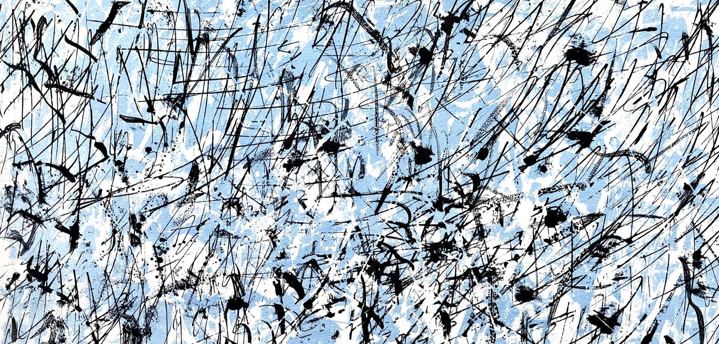 Franois Fiedler, Composition, Derrire Le Miroir, Lithograph