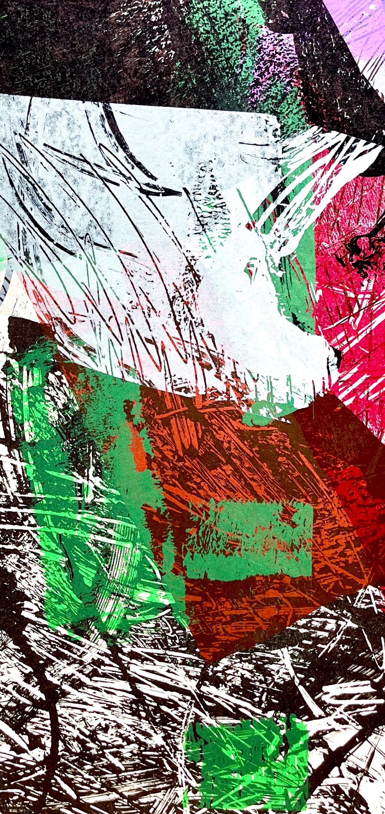 Jean-Paul Riopelle, Composition, Derrire Le Miroir, Lithograph