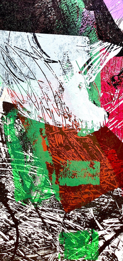 Jean-Paul Riopelle, Composition, Derrire Le Miroir, Lithograph