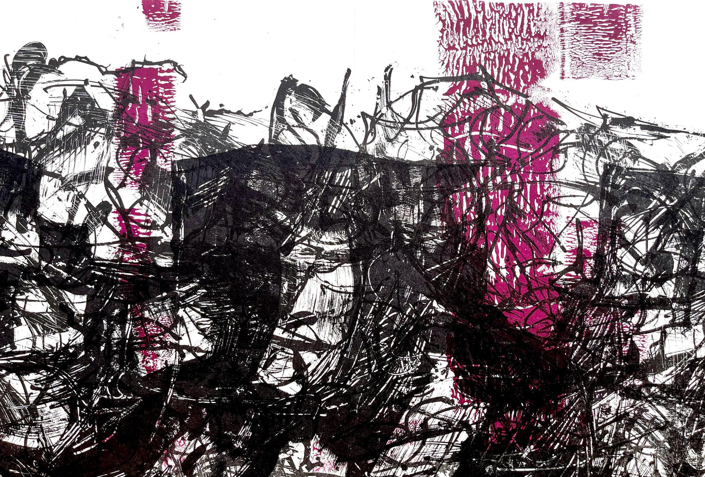 Jean-Paul Riopelle, Composition, Derrire Le Miroir, Lithograph