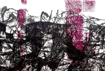 Jean-Paul Riopelle, Composition, Derrire Le Miroir, Lithograph