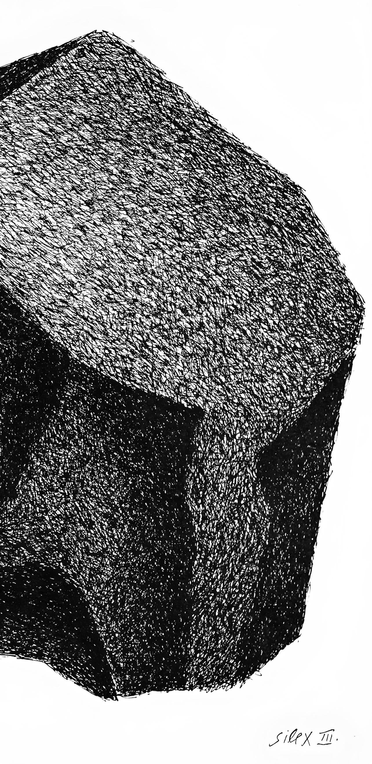 Raoul Ubac, Composition, Derrire Le Miroir, Lithograph