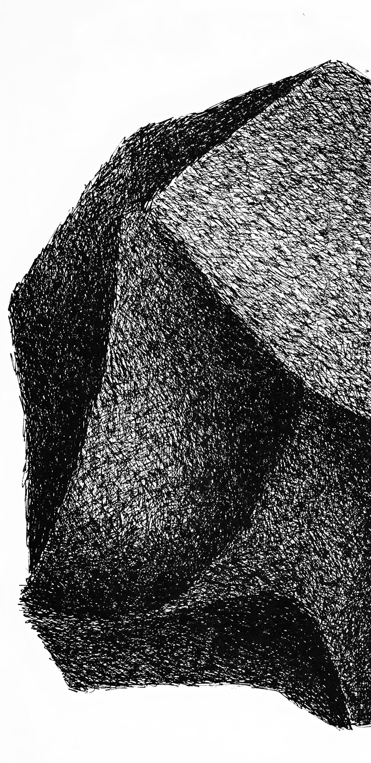 Raoul Ubac, Composition, Derrire Le Miroir, Lithograph