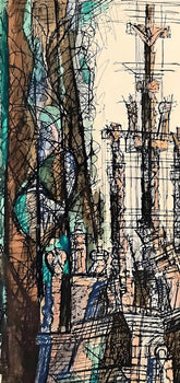 Marcel Gromaire, Composition, Loge De Gromaire, Lithograph