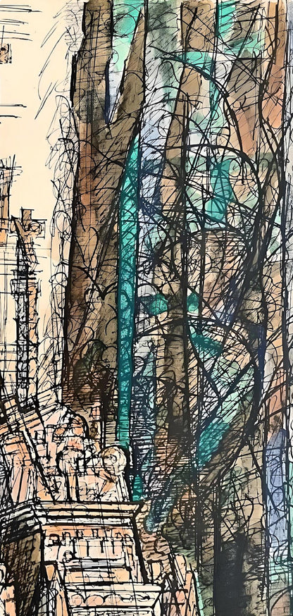 Marcel Gromaire, Composition, Loge De Gromaire, Lithograph