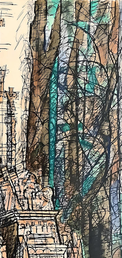 Marcel Gromaire, Composition, Loge De Gromaire, Lithograph