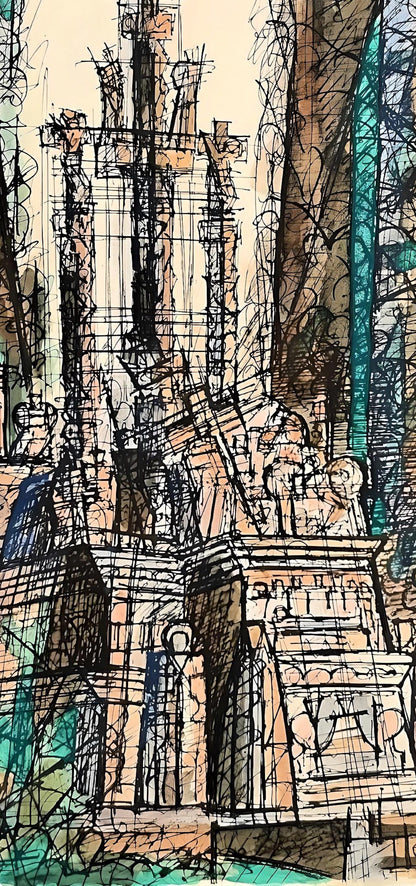 Marcel Gromaire, Composition, Loge De Gromaire, Lithograph