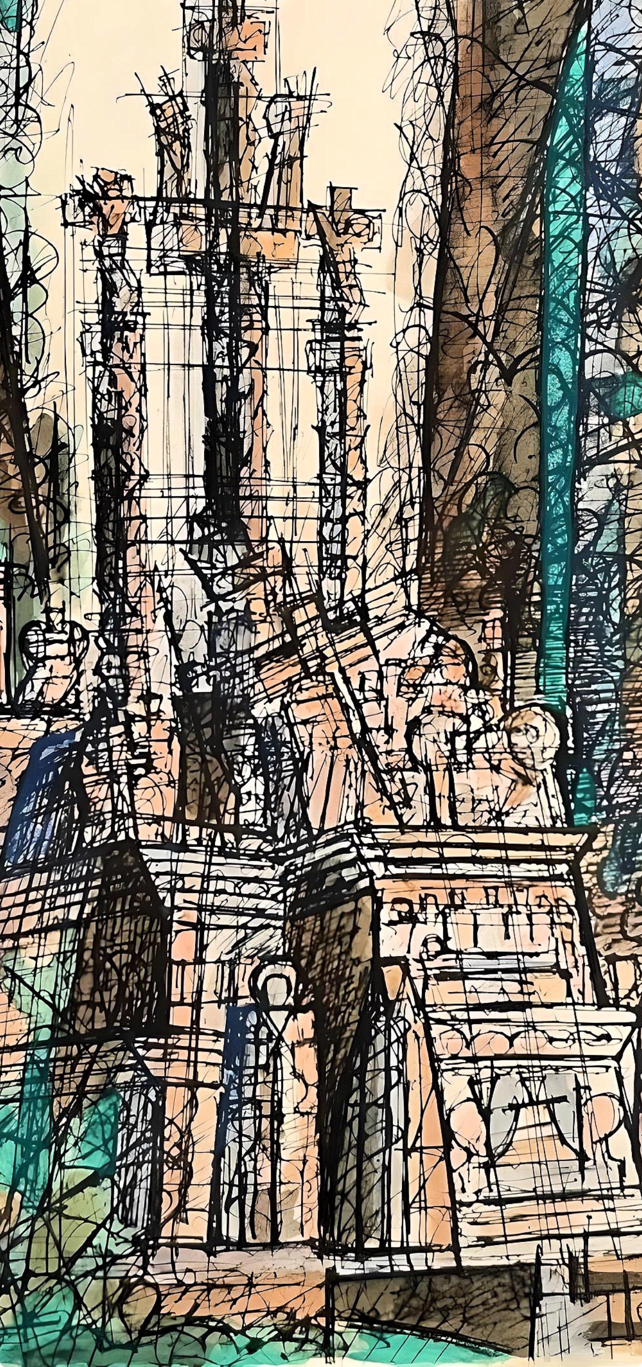 Marcel Gromaire, Composition, Loge De Gromaire, Lithograph