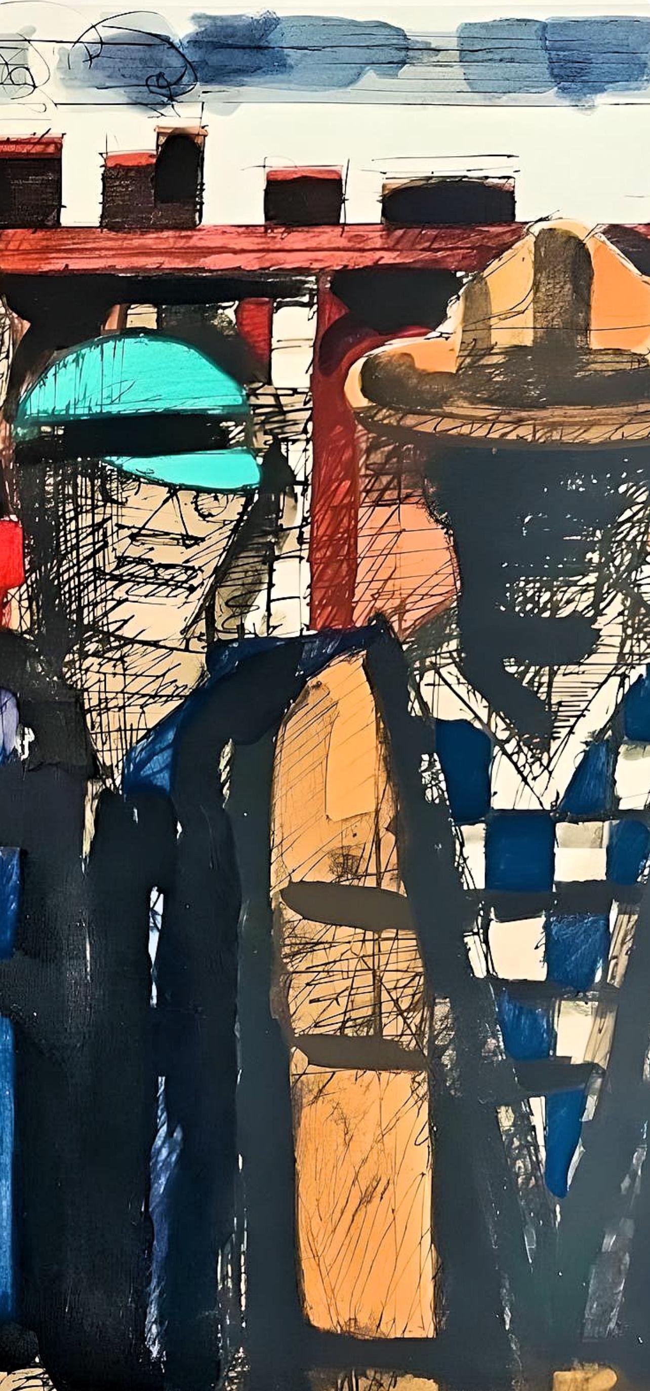 Marcel Gromaire, Composition, Loge De Gromaire, Lithograph