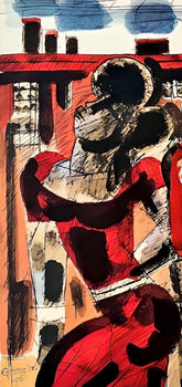 Marcel Gromaire, Composition, Loge De Gromaire, Lithograph