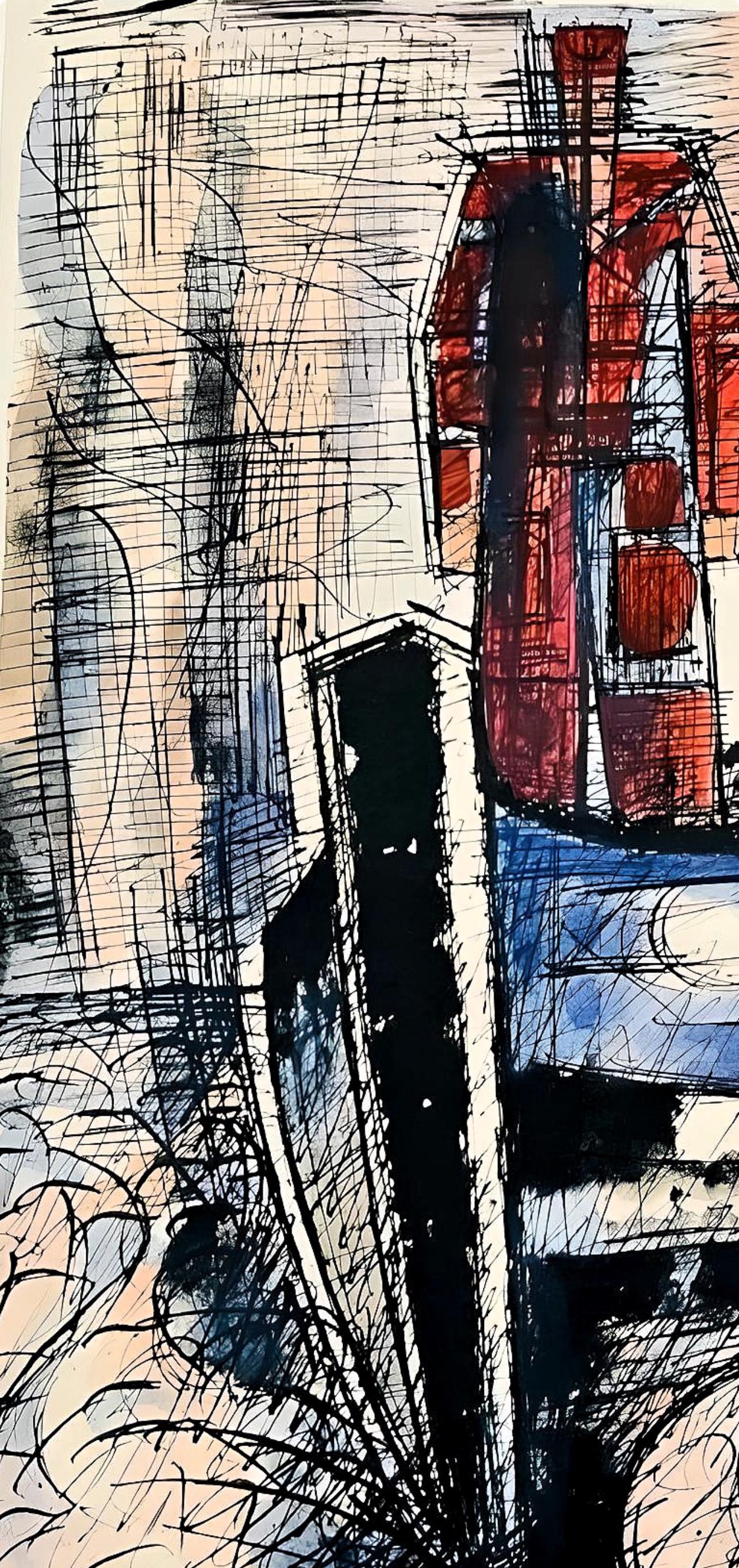 Marcel Gromaire, Composition, Loge De Gromaire, Lithograph