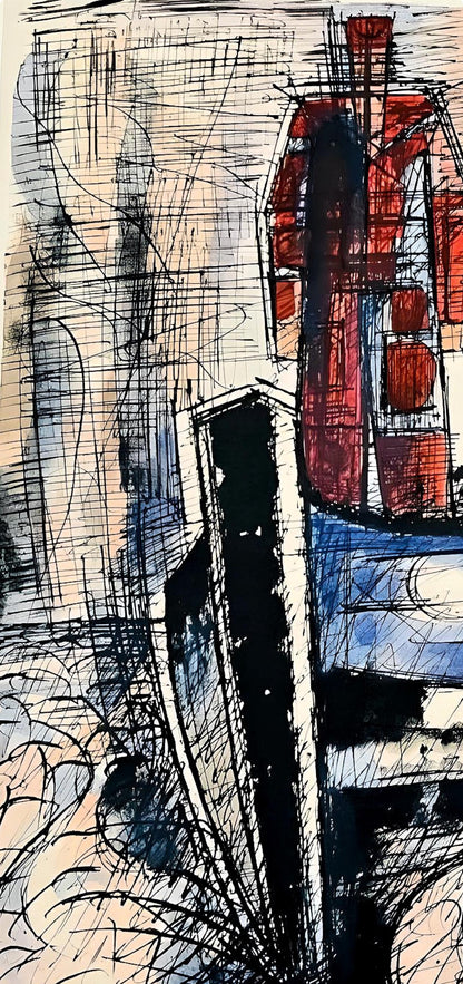 Marcel Gromaire, Composition, Loge De Gromaire, Lithograph