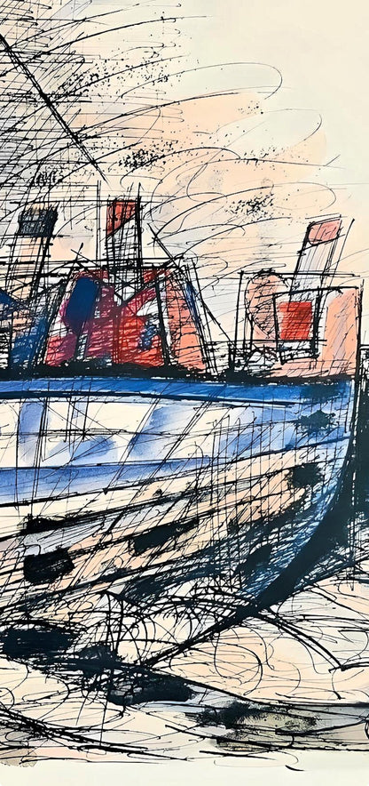 Marcel Gromaire, Composition, Loge De Gromaire, Lithograph