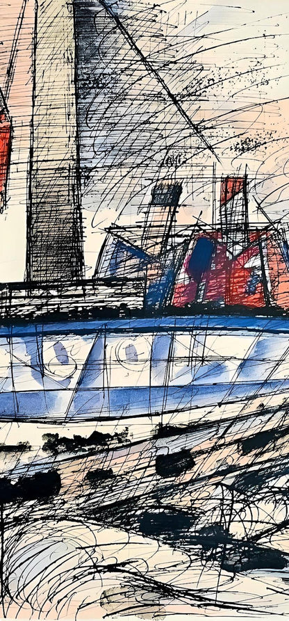 Marcel Gromaire, Composition, Loge De Gromaire, Lithograph