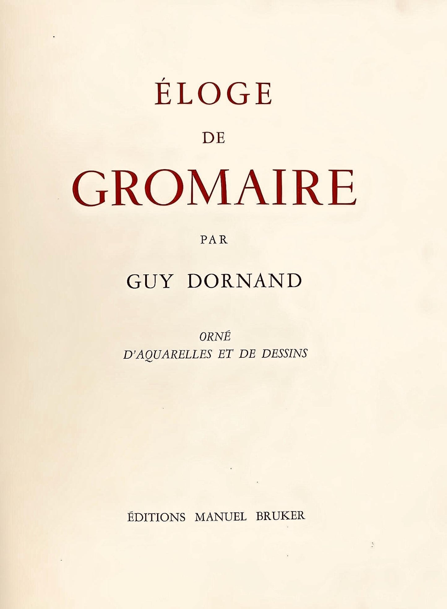 Marcel Gromaire, Composition, Loge De Gromaire, Lithograph