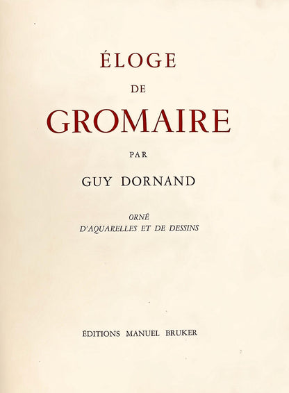 Marcel Gromaire, Composition, Loge De Gromaire, Lithograph
