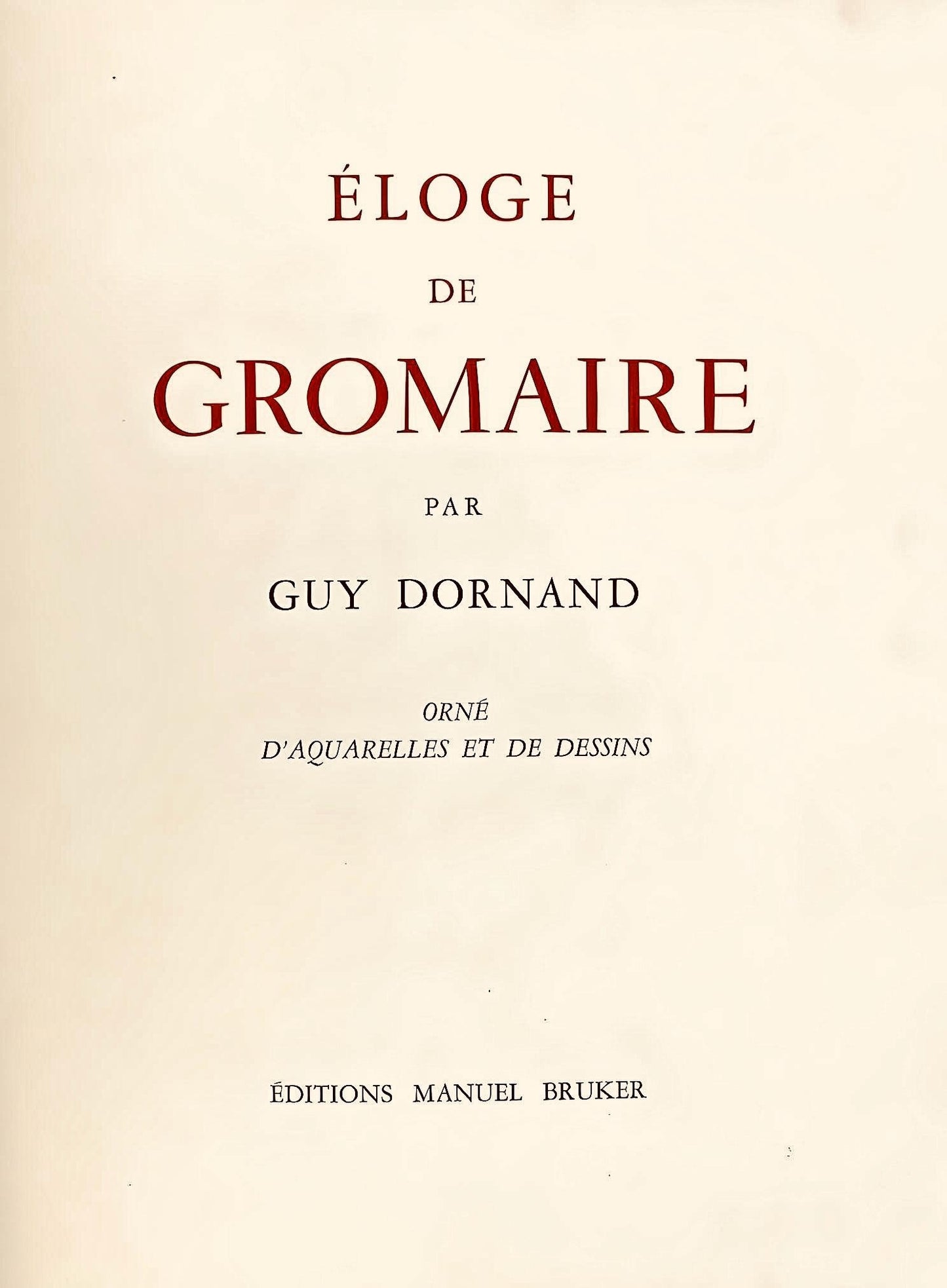 Marcel Gromaire, Composition, Loge De Gromaire, Lithograph