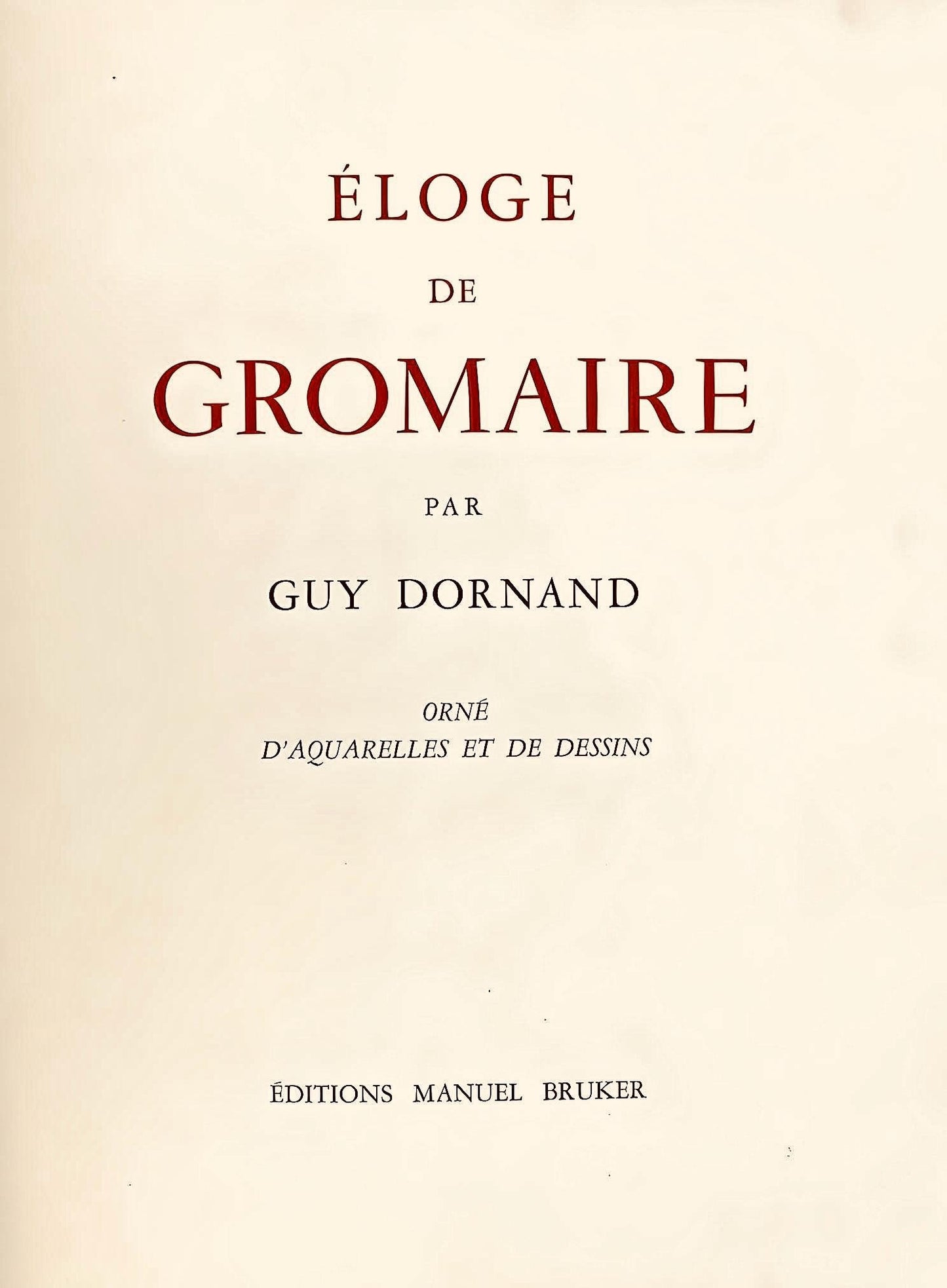 Marcel Gromaire, Composition, Loge De Gromaire, Lithograph