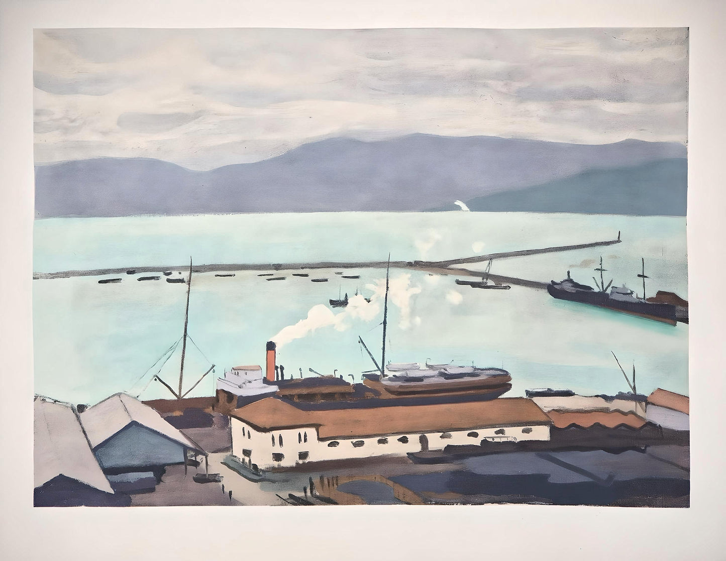 Albert Marquet, Composition, Prsence De Marquet, Lithograph