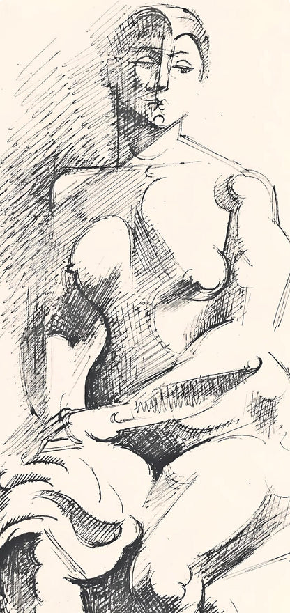 Andr Lhote, Composition, Loge De Andr Lhote, Lithograph