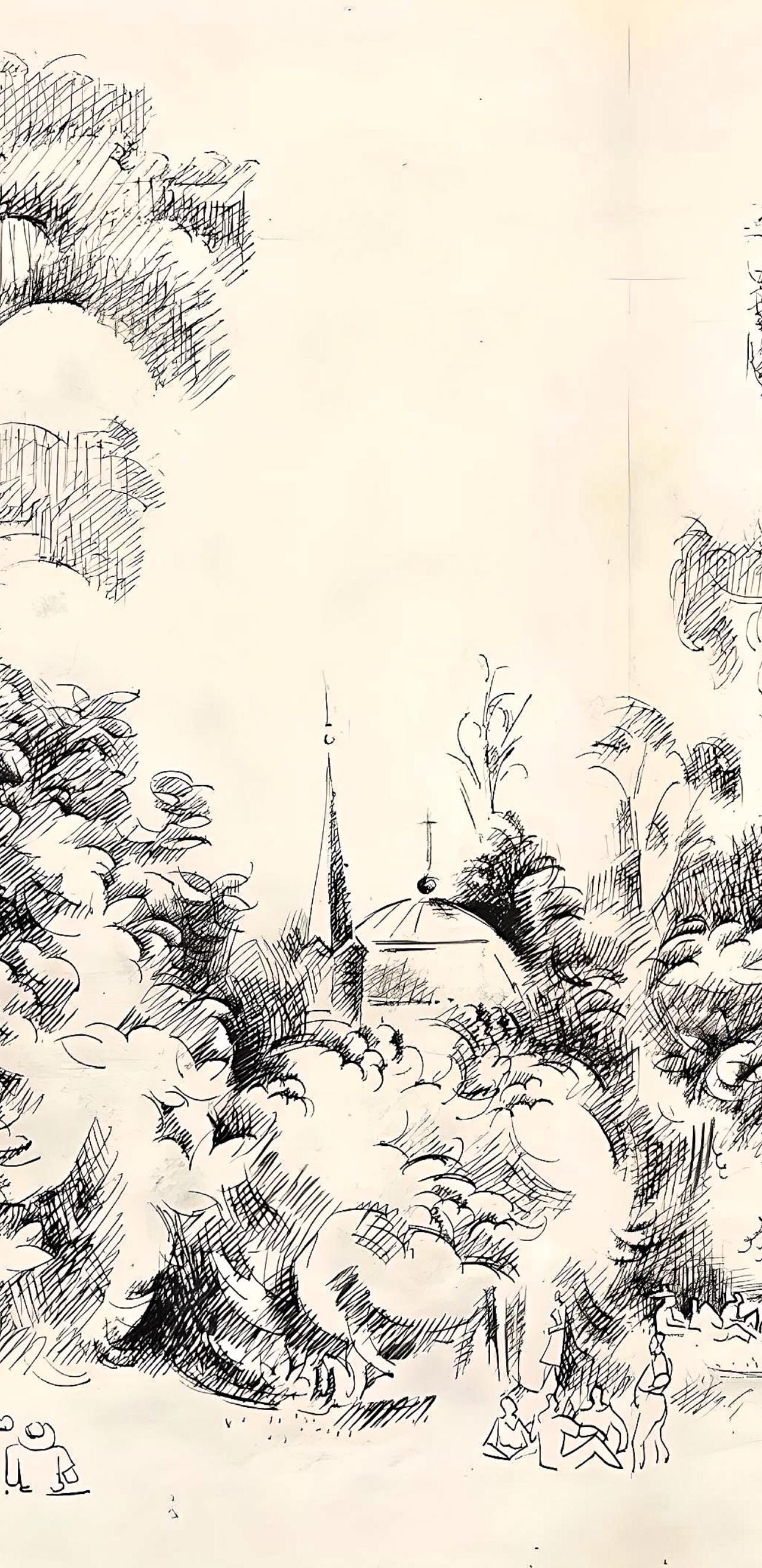 Andr Lhote, Composition, Loge De Andr Lhote, Lithograph