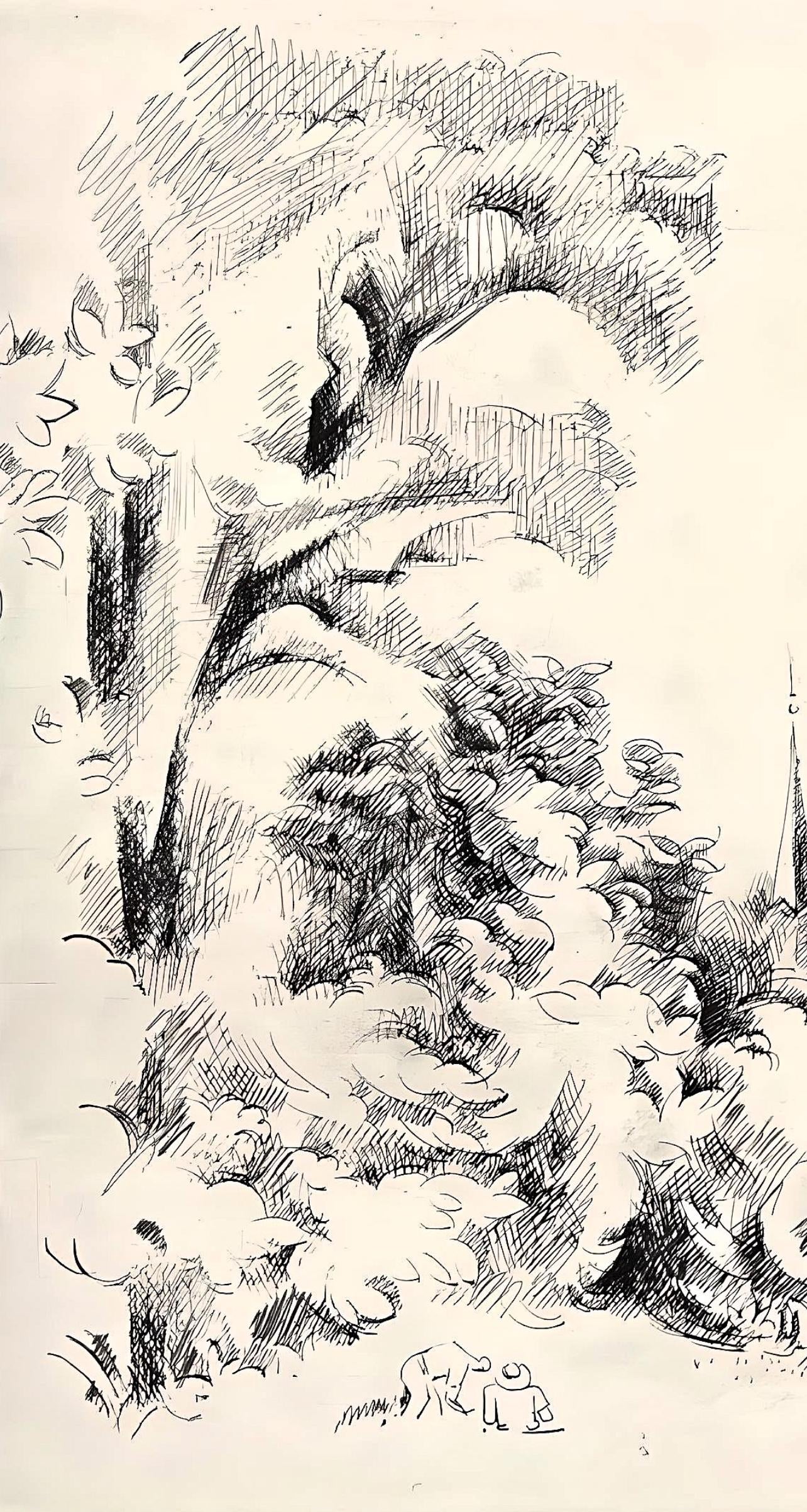 Andr Lhote, Composition, Loge De Andr Lhote, Lithograph