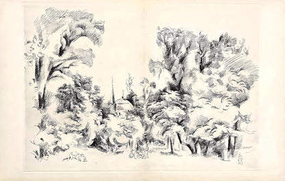 Andr Lhote, Composition, Loge De Andr Lhote, Lithograph