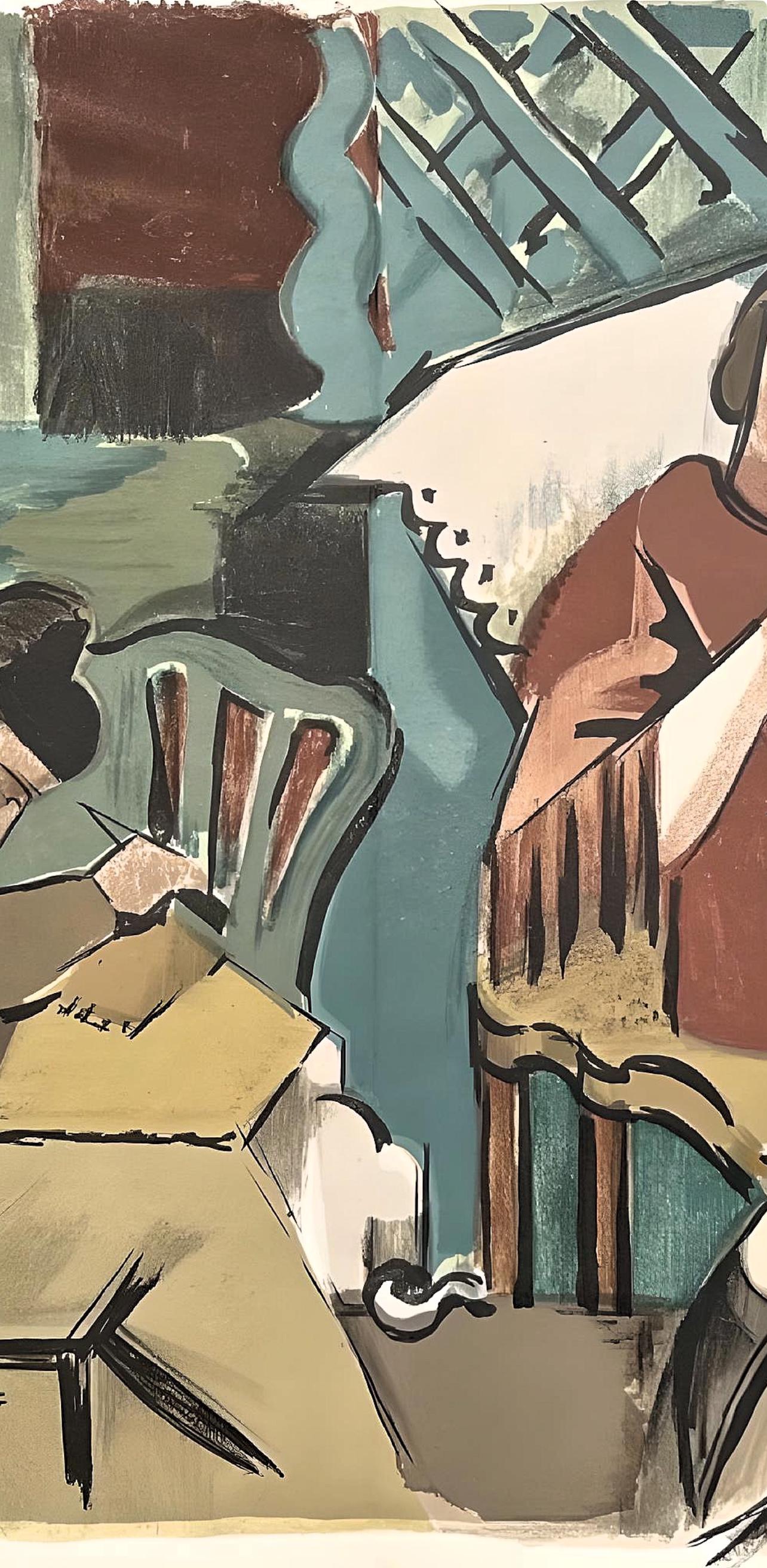 Andr Lhote, Composition, Loge De Andr Lhote, Lithograph