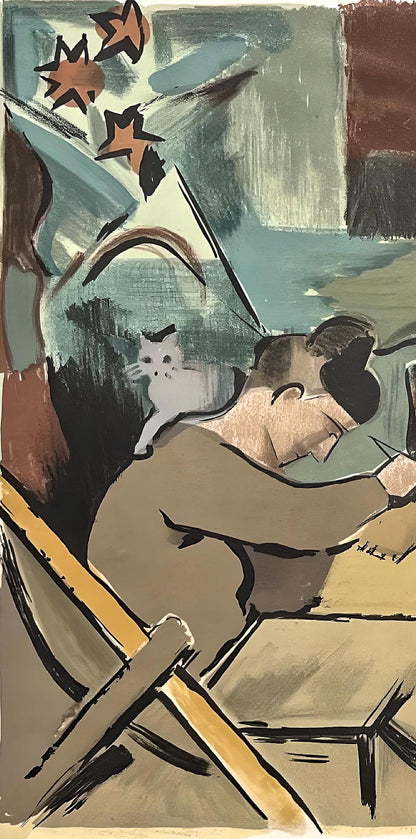 Andr Lhote, Composition, Loge De Andr Lhote, Lithograph