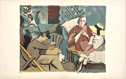 Andr Lhote, Composition, Loge De Andr Lhote, Lithograph