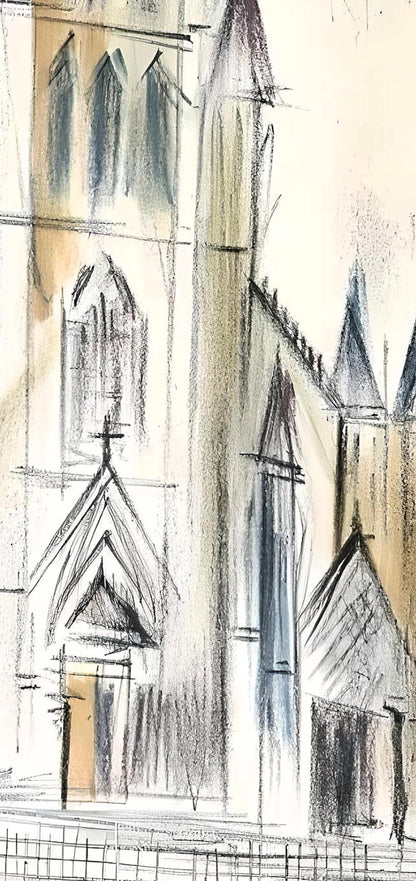 Maurice Utrillo, Composition, Loge De Maurice Utrillo, Lithograph