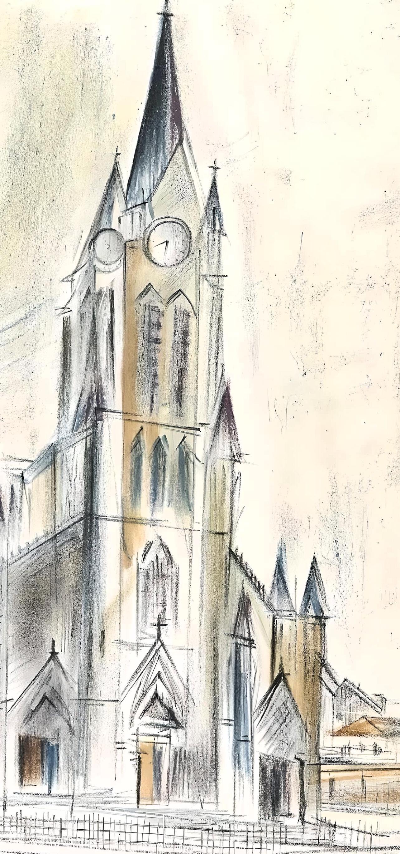 Maurice Utrillo, Composition, Loge De Maurice Utrillo, Lithograph