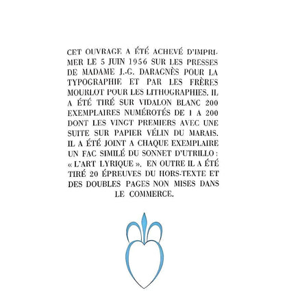 Maurice Utrillo, Composition, Loge De Maurice Utrillo, Lithograph